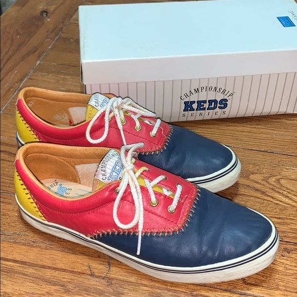 Keds Shoes - 💙KEDS Vintage Leather Baseball Champ Series 8.5